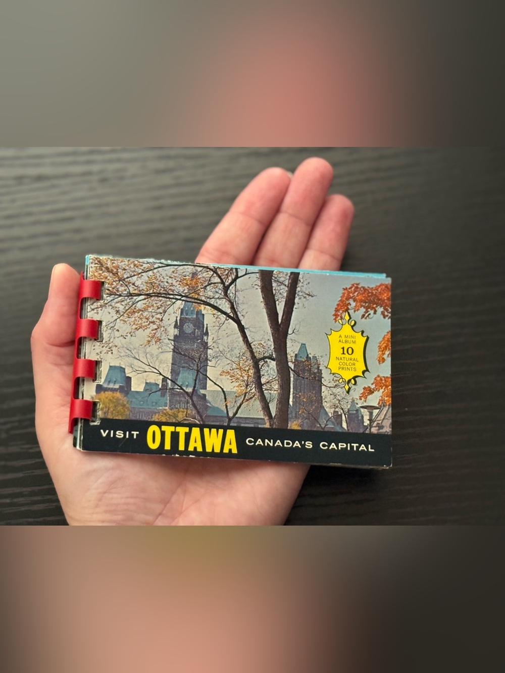 Vintage Souvenir Photo Booklet of Canada’s Capital “Ottawa” (10) Photographs